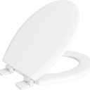 PROFLO PFTSWEC1000 Round Closed-Front Toilet Seat with Quick Release and Lid