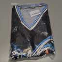 Baseball Shirt Women Oversized Baseball Mom Tshirts Game Day Short Sleeve Casual Loose Graphic Tees Tops (Black, L)