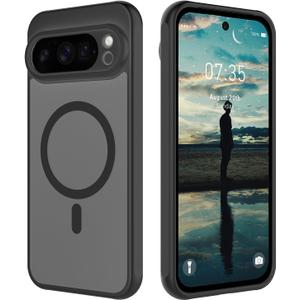 HAII for Google Pixel 10 Pro 6.3" Case Compatible with MagSafe Slim Thin Hard PC Translucent Frosted Rugged Drop-Proof Shockproof Protective Case for Google 10 Pro (Pixel 10 Pro)