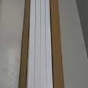 H Track Lighting Rails Kit - iCreating 13ft White Track Light Tracks 3 Wire with Floating Canopy Connector, I and L Connectors for Single Circuit H Type LED Tracks Lighting Heads Fixtures