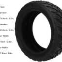 85x65 6.5 Electric Scooter Tires, Balance Car Replacement Tire Tubeless Explosion Proof Rubber Tyre for Scooters