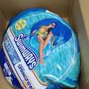 SwimWays Spring Float Premium Recliner with Canopy Pool Lounger, Inflatable Pool Floats Adult with Fast Inflation for Ages 15 & Up, Sky Blue