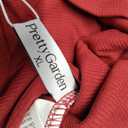 PRETTYGARDEN Sleeveless Tops for Women Ribbed Mock Neck Tank Top Slim Fitted Ruched Basic Layering Shirts 2026 Summer Clothes (Red, XL)