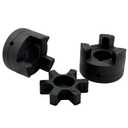 3/4" to 3/4" L075 Flexible 3-Piece L-Jaw Coupling Coupler Set & Rubber Spider for Log Wood Splitter,L Flexible Coupling L075-3/4-3/4