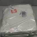 NUPTIO Charger Dinner Plates Set: Glass Gold Rim Chargers Under Plate 2PCS Clear Tray Round Salad Dish for Dining Wedding Party Christmas Reception Banquet Event Dessert Table Decoration 7.8 10 Inch (Small+Large)