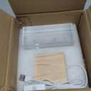 SpaceX Starship Crystal Lamp, 3D Laser-Etched Rocket Night Light, Ultimate Gift for Space Enthusiasts, Sci-Fi Fans & Mars Dreamers (Regular)