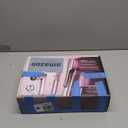 Shark FlexFusion Hair Straightener & Powerful Hair Dryer with Fusion Hair Brush, Ceramic Air Styler with Auto-Wrap Curlers & Concentrator, Ceramic Plates, Cosmic Blush HD641S