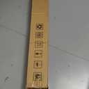 FRUITEAM Solar LED Lighted Patio Umbrella, 24 Lights Outdoor Table Umbrella w/Easy Tilt Adjustment, Straight-pole Umbrella Adjustment and Crank Lift System for Market, Garden, Deck, Pool  (7 1/2FT)