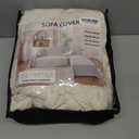 Sectional Couch Covers for Dogs 2 Pieces, Pet Couch Covers for Sectional Sofa, Washable L Shaped Couch Cover, Couch Blanket Furniture Protector (X-Large: 78" x 110" + 78" x 118", Off White)