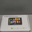 Wireless Car Stereo Compatable with Apple CarPlay and Android Auto, 7-inch Touch Screen in Car FM Transmission, with 5.0 Bluetooth Hands-Free/Mirrored Projection/Portable Car Stereo for All Vehicles