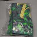 7X5FT Green Leaves Happy Birthday Backdrop Jungle Safari Birthday Party Decoration Banner Natural Green Grass Wall Party Woman Girl Background Photoshoot Photobooth Photography Backdrop