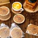 Hushee 50 Sets Wedding Favors for Guests Cheers to Love Round Cork Coasters Bulk with Thank You Cards and Bags for Wedding Party Favors Souvenirs Supplies Decoration (Classic)