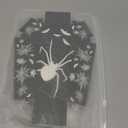 24 Pcs Halloween Coffin Snack Trays, Halloween Party Food Supplies Patterned Cardboard Paper Food Trays for Candy Storage Guest Serving Supplies(Spider)