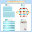 BZseed Fort Building Kit for Kids DIY Play Tent & STEM Construction Toys Ultimate Indoor/Outdoor Fort Building Activities for Boys & Girls Ages 4-15 Educational Creative Toy Birthday & Festival Gift