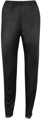 Cuddl Duds Softwear Long John Pants Loungewear (Large, White)