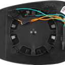 ACROPIX Car Rearview 4 Pin Passenger Right Side Heated Mirror Glass Replacement W/Backing Plate Fit for BMW 135i 335i 328i 128i - Pack of 1 White Glass