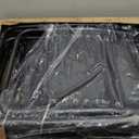 FDW Zero Gravity Lawn Lounge Chairs Set of 2 with Pillow and Cup Holder - Adjustable Reclining Folding Outdoor Chairs for Deck, Beach, Yard (Black)