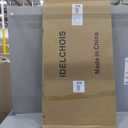 Plant Stand Indoor with Grow Lights, 25.6" Wide 64" Tall Corner Plant Shelf, Wooden Lighted Plant Holder Stand, 8 Tiered Large Plant Flower Display Shelves, Plant Rack for Living Room, Brown/ Black 