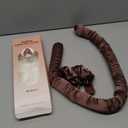 Jumbo Heatless Hair Curler Set-Satin Heatless Curls Overnight, Jumbo Curling Rod Headband, No Heat Curlers To Sleep in (Brown)