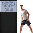 Tatago Extra Thick Yoga Mat Wide & XL-Our 10mm Extra Large Yoga Mat Thick Extra Wide And Long For Total Joint Cushioning. A Large Exercise Mat Thick And Perfect For Home Workout Pilates Or Studio.