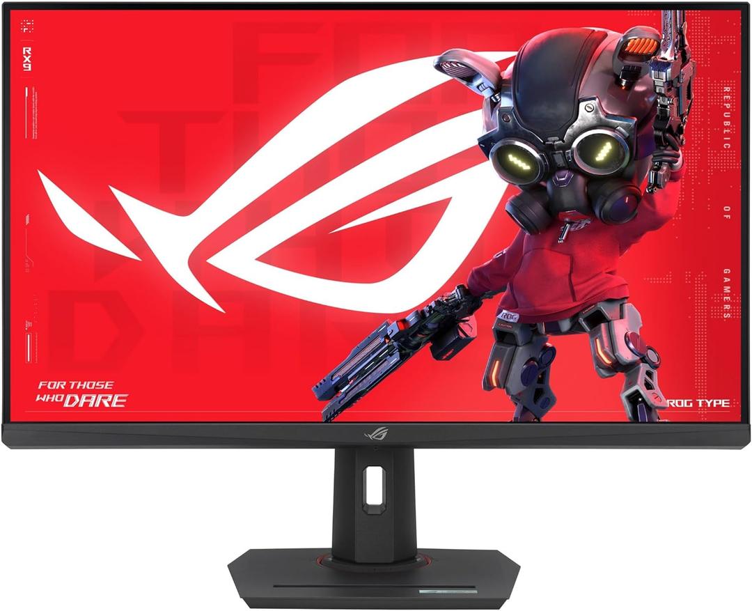 ASUS ROG Strix 32 4K HDR Gaming Monitor (XG32UCG) 3840x2160, Dual Mode (4K 160Hz/FHD 320Hz), 0.3ms, Fast IPS, Extreme Low Motion Blur Sync, USB-C, G-SYNC Compatible, Tripod Socket