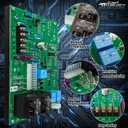 New Updated Furnace Control Board ICM282A Compatible for CEBD431012-01A, CEPL1311012-01, HK42FZ004, HK42FZ007, HK42FZ008, HK42FZ009, HK42FZ011,HK42FZ013, HK42FZ016, HK42FZ034, 325878-751