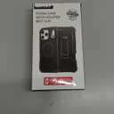 TUTUKII Compatible with iPhone 17 Pro Max Case with Belt Clip Holster, 2X Screen Protector, Shockproof, Compatible with MagSafe, 3Layer, Heavy Duty Magnetic Phone Case Cover, 6.9", Black