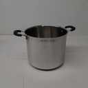 T-fal Specialty Stainless Steel Stockpot 12 Quart Oven Safe 350F Pots and Pans, Cookware Silver