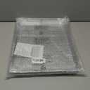 Baking Sheet Set of 2, Stainless Steel 2-Piece Cookie Sheet, Toaster Oven Baking Pan Set, Rectangle Size 16 x 12 x 1 inch, Healthy & Non Toxic, Mirror Finish & Rust Free, Dishwasher Safe