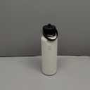 Hydro Flask Water Bottle - Insulated Stainless Steel - Wide Straw Lid, Non Spill, Leakproof in 40 Oz Ivory