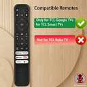 Replacement for TCL Google TV Remote Control,RC813 Compatible with TCL QM8/QM7/Q7/Q6/Q5/S5/S4/S3 4K UHD HDR LED QLED QD-Mini LED Full-HD Smart TVs