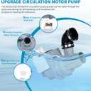 W11612326, W10805386 Dishwasher Circulation Pump Compatible with whirlpool, kenmore, amana: WDF330PAHB4 WDF330PAHS3 WDF330PAHS5 etc. Replace Dishwasher Pump W10879262, W11521435, AP7193729 etc