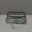 OMAIRA 3-Pack Shower Caddy with Soap Holder, Adhesive Rustproof No-drill Strudy Loading Inside Shower Organizer Shelves Rack Storage Bathroom Organization for Smooth Wall Glass Tile, Green (X-Large)