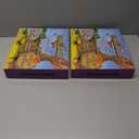 2 x CoolSand Dino Discovery 3D Sandbox for Kids with 1 Pound Moldable Indoor Artificial Play Sand, Shaping Molds, Dinosaur Figures, 3D Tray