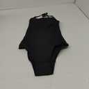 Beautikini Period Swimwear - One Piece Bathing Suit Menstrual Leakproof Swimsuit for Teen Girls and Women (XX-Small, Black)