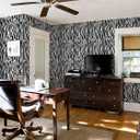 Zebra Peel and Stick Wallpaper Black and White Wallpaper 393 "x16.1 Zebra Contact Paper for Bedroom Waterproof Removable Shelf Liner Decal Vinyl Roll