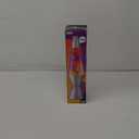 Lava Lite 21250400US2125 Lava The Original Silver Base Lamp with Yellow Wax in Purple Liquid, 14.5", Yellow/Purple