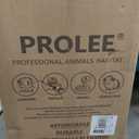 Prolee Bearded Dragon Tank 37 Gallon, Lizard Tank, Reptile Tank with Metal Mesh Roof Door, Snake Tank with Lock Design, 32" Long, Black