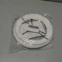 Uonlytech Paper Floor Lamp Shade, Simple Paper Lampshade Classic Japanese Light Bulb Cage Light Cover Accessories for Home Bedroom Floor Lamps, White