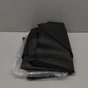 Hleelomi 5 Pack 40inch Suit Bag Garment Bag for Travel and Storage, Garment Bags for Hanging Clothes with Zipper and Visible Transparent Window, Black