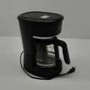 Mr. Coffee Easy On/Off 12-Cup Coffee Maker Switch Pour Grab-a-Cup Auto Pause Black