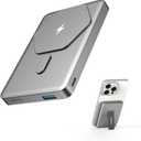 SIXTHGU Portable Charger, for Magsafe Power Bank with Foldable Alloy-Stand, 10000mAh Magnetic Battery Pack with 22.5W Fast Charging for iPhone 17/16/15/14/13/12 Series