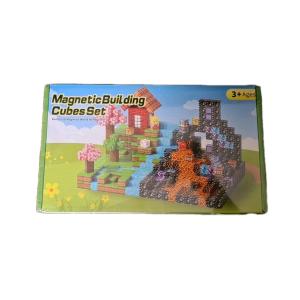 Mzyxxel Magnetic Blocks 84 PCS Magnetic Building Blocks, 3+ STEM Montessori Sensory Toys, Magnetic Cube for for 3 Years Old Boys & Girls Birthday Gifts