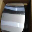 QUALIAZERO 50L / 13 Gallon Stainless Steel Step-On Kitchen Trash Can Soft-Close Lid, Fingerprint-Resistant, Removable Liner, Slim Rectangle Modern Design for Home, Office, Commercial