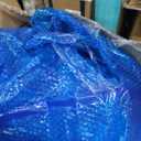 Blue Wave 24-ft Round Solar Blanket 8 Mil Pool Cover with Thermal Bubbles to Retain Heat & Reduce Evaporation Fade-Resistant Solar Cover for Above Ground Pools Blue