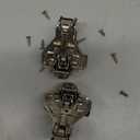 Chibery 2 Pack 165 Degree Lazy Susan Hinge, Face Frame, CLIP ON Plate for Easy Installation, Soft Close Multi-pivot Concealed hardware for Corner Kitchen Cabinet, Cupboard Folded, Folded Door, Closets