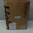 Love's cabin Seersucker Burlwood Twin Comforter Set, 5-Piece All Season Lightweight Bed in a Bag Bedding Set with Comforter, Flat Sheet, Fitted Sheet, Pillowcase and Sham | Soft, Breathable, Lightweight (Twin (68"X88"))