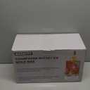 Champagne Bucket Ice Mold, Create a Custom Ice Bucket for Wine or Liquor Bottles, Includes Stainless Steel Drip Tray, Add Decorations for a Unique Centerpiece