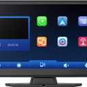 9" Carplay Screen Wireless CarPlay & Android Auto Car Stereo with 5K Dash & 1080p Backup Camera, Car Audio Receivers with Bluetooth/GPS Navigation/Voice Control/Mirror Link