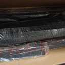 Metal Bed Frame,Full Size Bed Frame with Storage Space,Heavy Duty Sturdy Mattress Foundation,Easy Assembly,No Box Spring Needed, Black,18 Inch,Full